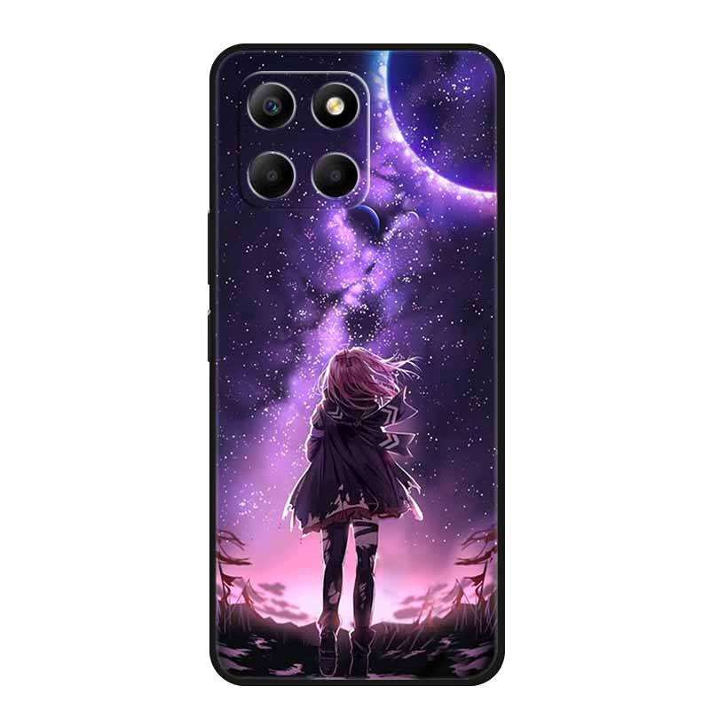Мягкие силиконовые чехлы для Honor X8 5G Чехол x8 X8A 4G Волк Лев ТПУ Задние чехлы Для Huawei Honor X8 Чехлы для телефона HonorX8A Чехол Сумка