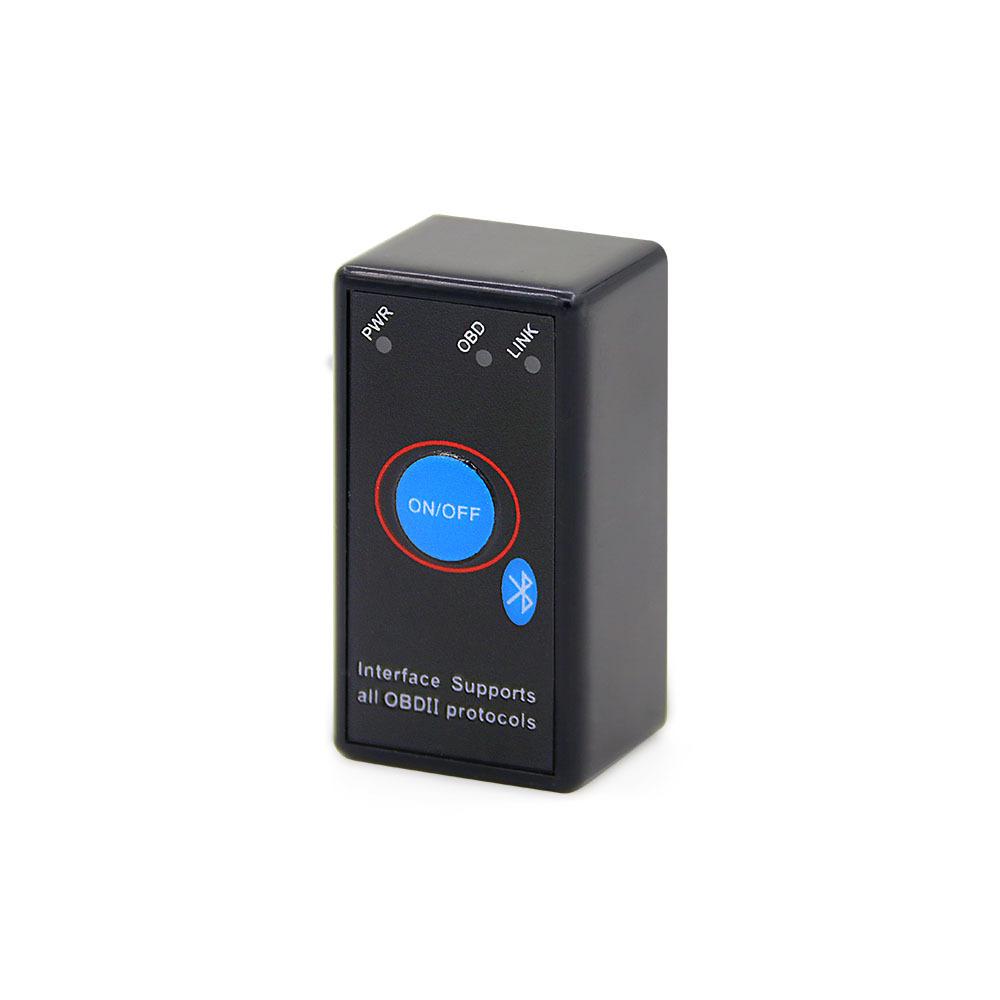 Совместимый Bluetooth ELM327 V1.5 OBD2 Автомобильный диагностический сканер со считывателем кода переключателя