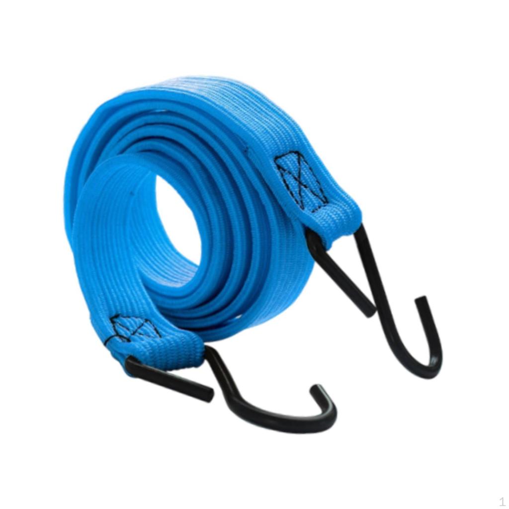 Bungee Cord Elastic Strap Motorcycle Luggage Carrier Rope for Suitcase Camping Cargo