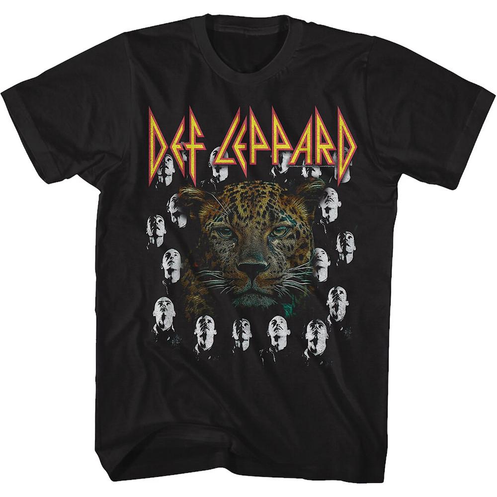 Высокое качество Сухой Леопард Def Leppard Футболка Музыка Черный S-234XL футболка A322 Унисекс Футболка