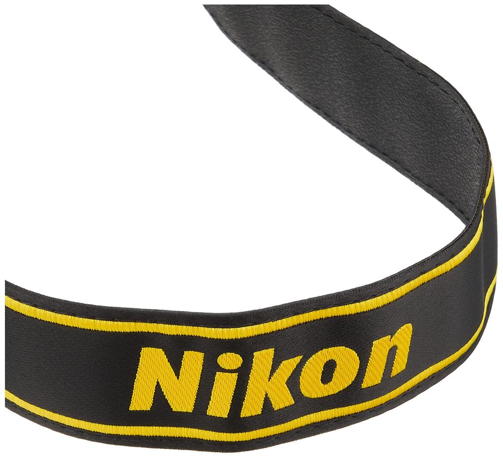 Nikon Neck Strap for SLR Cameras with D850 ANDC18 Logo, AN-DC18, Black,