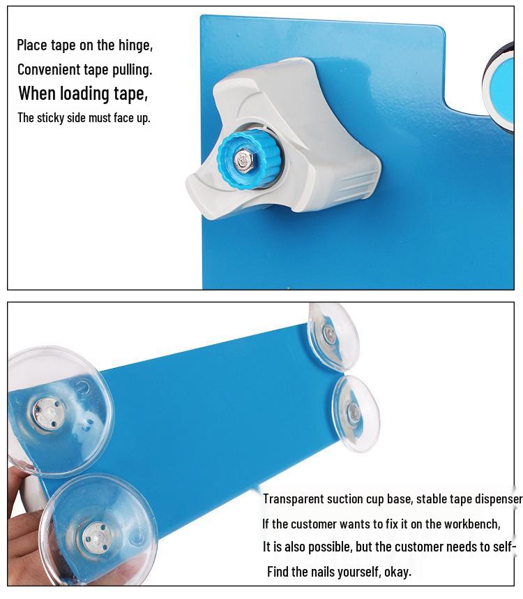 Большой настольный резак и диспенсер для скотча: 5 см Канцелярская и упаковочная машина