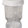 Glass Pickle Jar with Strainer Flip Leak-Proof Wide-Mouth Design Food Grade BPA Free