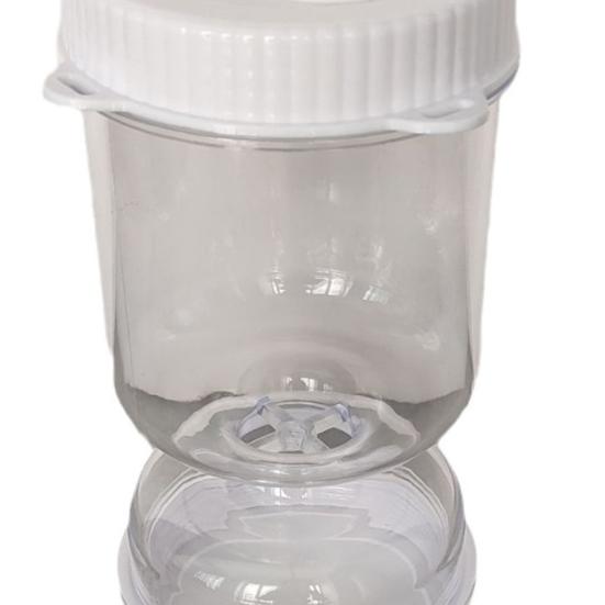 Glass Pickle Jar with Strainer Flip Leak-Proof Wide-Mouth Design Food Grade BPA Free