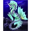 5D DIY Diamond Painting Cartoon Magic Dragon. Diamond Embroidery Cross Stitch Kit Rhinestone Mosaic Home Decor