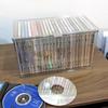 Пылезащитный акриловый бокс с крышкой для хранения CD-дисков, виниловых пластинок, дисков PS4, PS5, картриджей для Switch, прозрачный органайзер для хранения