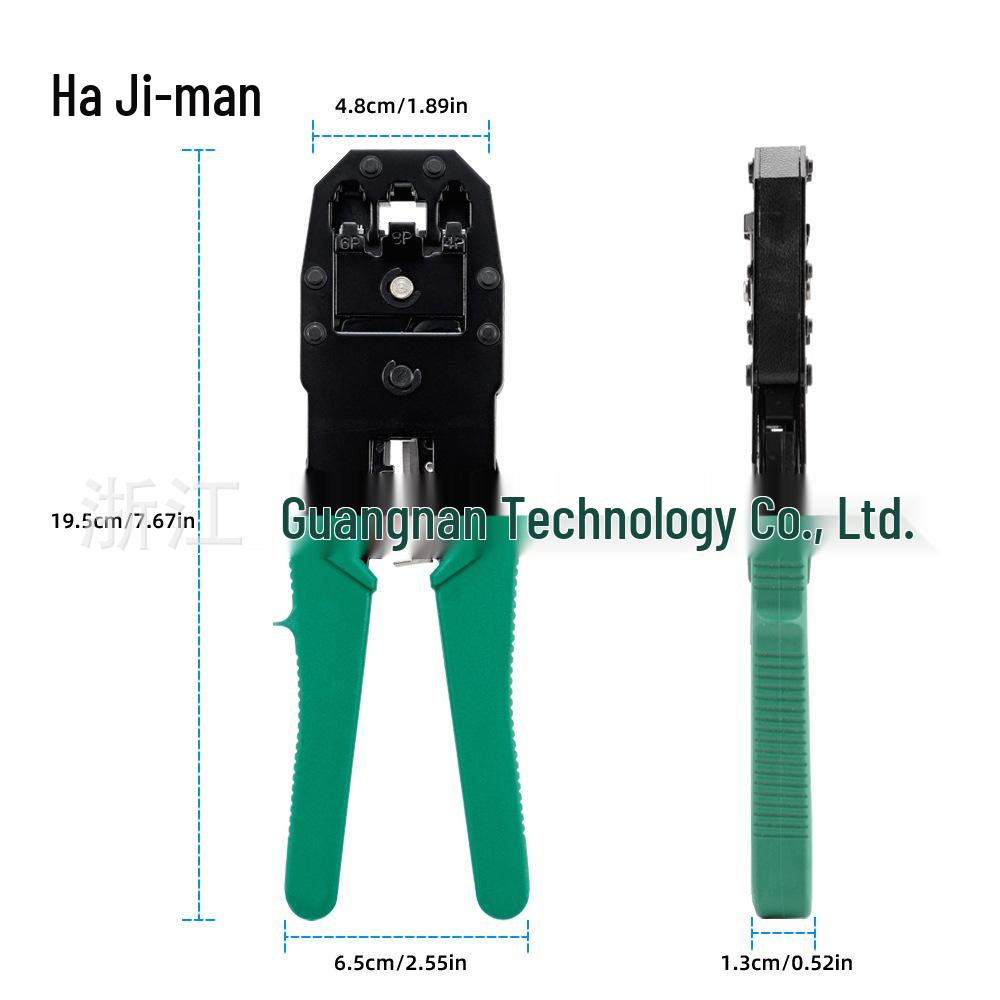 Jiman Network Tool Set: Category 5 Crimping Pliers with Crystal Head Sheath.