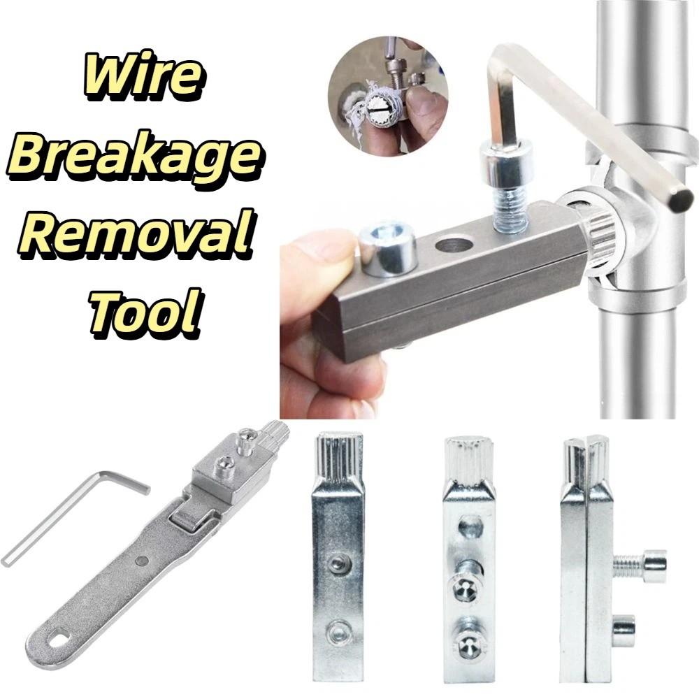 High-Hardness Zinc Zinc Alloy Steel Broken Pipe Screw Extractor Non-Slip Grip Angle Valve Remover Home Use