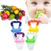 Toddlers Baby Teether Vegetable Fruit Toddler Teething Toy Ring Chewable Soother
