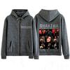 Shakira Las Mujeres Ya No Lloran  Tour Print Zipper Hoodie Men Women Fashion Sweatshirts Casual Loose Hip-hop Zip Up Jacket