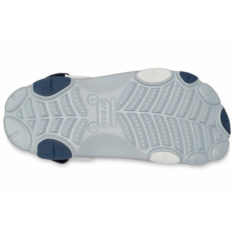 Crocs PU Terlin Нескользящие Дышащие Сабо Унисекс Обувь Серый 206340-007