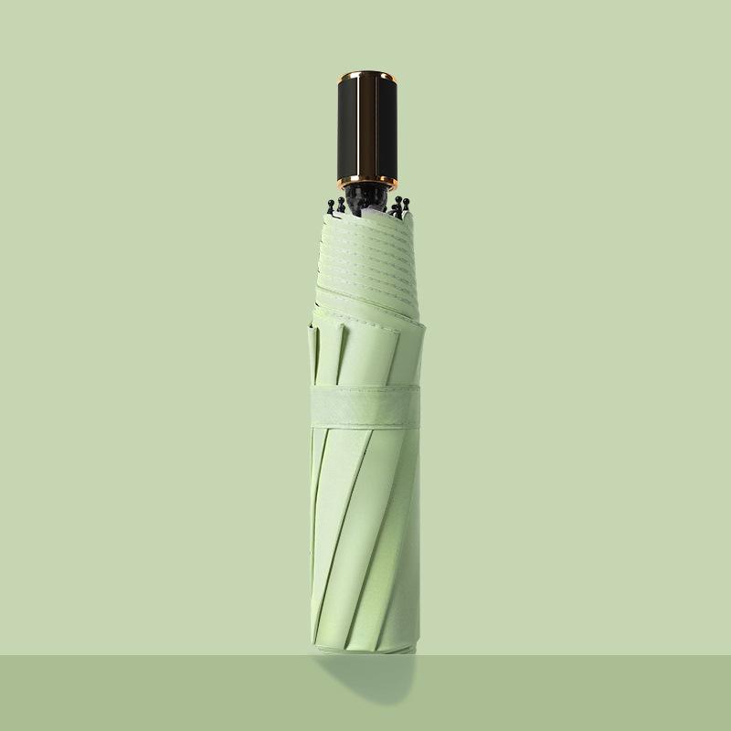 Роскошный полностью автоматический складной зонт для женщин и мужчин — солнцезащитный, защитный и рекламный зонт для бизнеса.