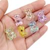 Necklace Bracelet DIY For 10Pcs Jewelry Making AB Loose Beads Wholesale Pendant Rabbit Bear  Beads