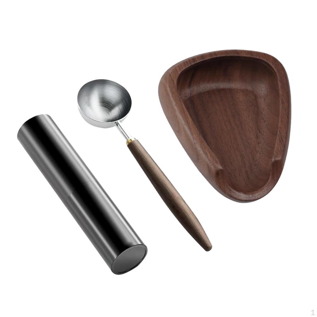 3 миски для кофейных зерен с мерной ложкой и контейнером для использования на кухне