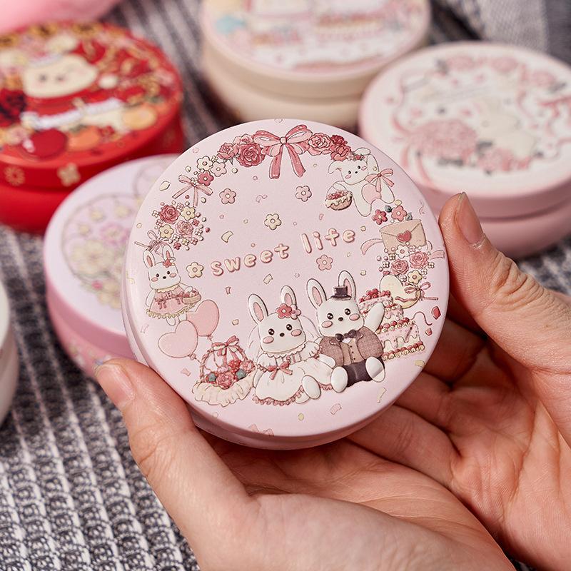 Новый оригинальный трехмерный узор, новая свадебная коробка конфет, коробка конфет в форме барабана, подарочная коробка на 100 дней, маленькая круглая коробка