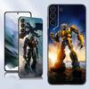 Трансформеры Шмель Черный силиконовый чехол для телефона Samsung Galaxy S23 S21 S20 FE S24 S22 Ultra S10E S10 S9 S8 Plus