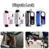 Zinc Aluminum Alloy Digit Password Combination Lock Anti Theft Helmet Lock  Motorcycle