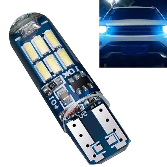 T10 W5W Водонепроницаемый силиконовый автомобильный светодиодный светильник для чтения номерного знака, дверная лампа, лампа