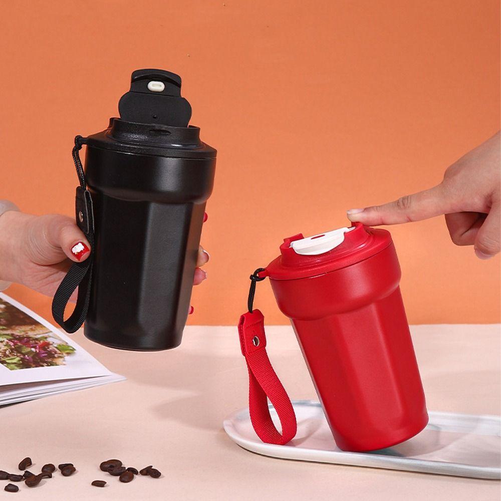 Термокружка из нержавеющей стали, большая емкость, вакуумная изоляция, прочная спортивная кружка для горячих и холодных напитков