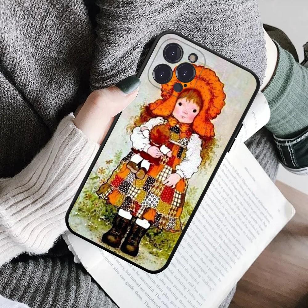Sarah Kay Girls Phone Case For IPhone 16 15 8 7 6 6S Plus X SE XR XS 14 11 12 13 Mini Pro Max Mobile Case
