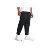 Under Armour UA Meridian Прочные Удобные Стильные Универсальные Шорты Три Четверти Повседневные Мужские шорты Черные 1386979-001
