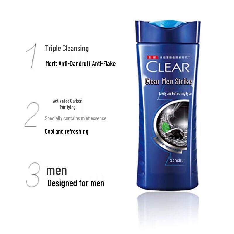 Набор мужского шампуня от перхоти CLEAR