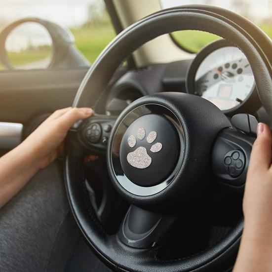 4Pcs Butterfly Car Stickers Sparkling Rhinestone Self-adhesive Easy To Apply Car Stickers for Unique Car Interior Decoration