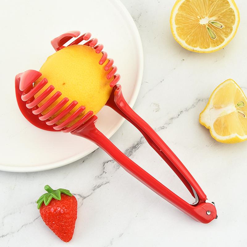 Пластиковые ломтики картофеля, измельчители томатов, инструменты для фруктов и овощей, держатель для резки лука и лимона