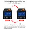 HT-12 LCD цифровой контроллер инкубатора для яиц многофункциональный термостат управление гигростатом с датчиком температуры и влажности