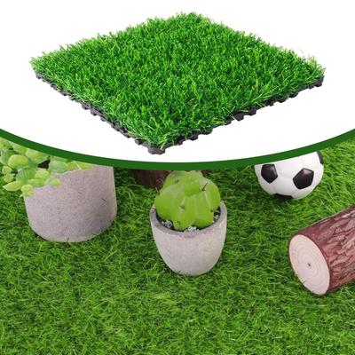 Плитки искусственной травы 12"x12" для мероприятий и пространств на открытом воздухе
