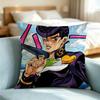 Jojo Josuke Higashikata-A  Pillow Case Square Double-Sided Sofa Cushion Cover Bedroom Bedside Pillow Gift