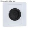 Improvement 86Type Cable Organizer Storage With Outlet Hole Decorative Cover Cable Cover Wall Blank Panel Cable  Panel