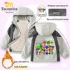 Мальчишеская осенне-зимняя ветровка Rhythm Box из бархата - Модный утепленный хлопковый плащ