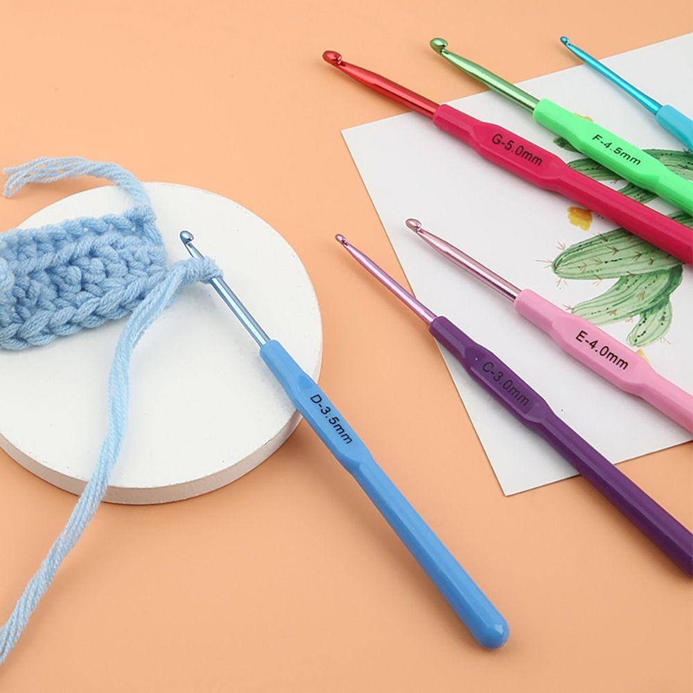 Длинные вязальные спицы Многоразмерный ткацкий инструмент DIY Ремесленный инструмент для ручного плетения
