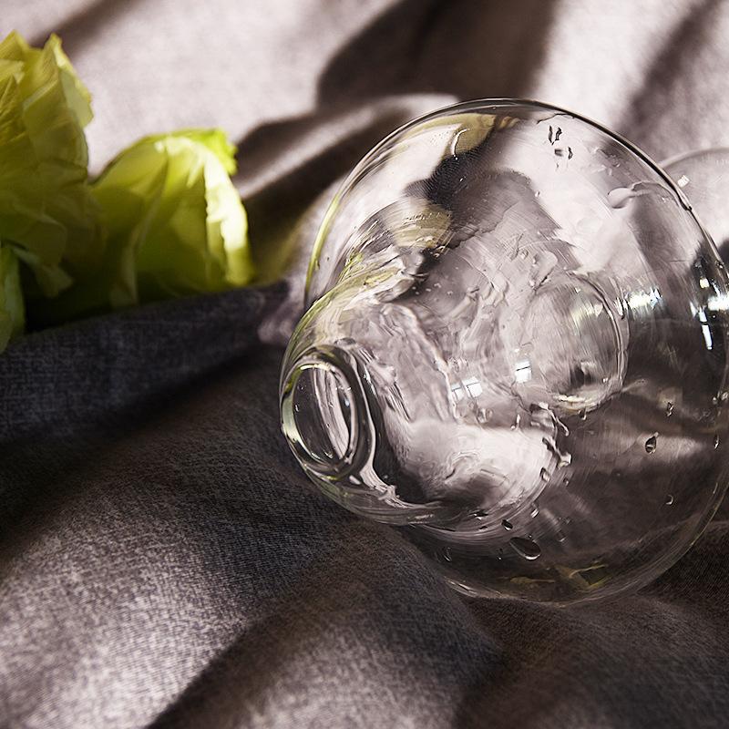 Стеклянная ваза в форме гриба, ваза для гидропоники, креативные стеклянные поделки, стеклянная ваза для гостиной, декор для цветов и растений для дома