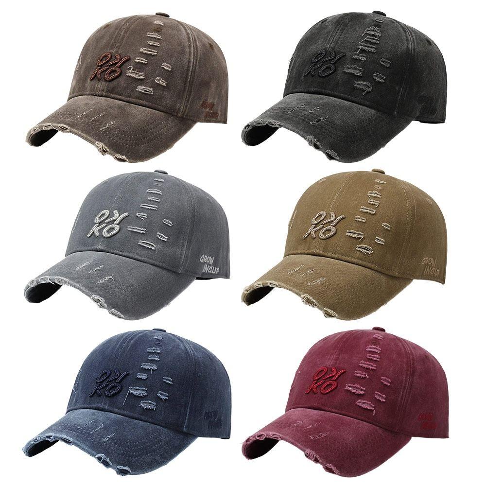 Hip Hop Baseball Cap Cotton Snapback Hat Casual Visor for Men Women