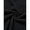 Daiso [coMMon] Fleece Hoodie M Xl Black