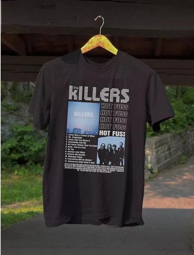 Unisex shirt Cotton Oversize Large Size New Camiseta Del Álbum «hot Fuss» De The Killers, Talla The Kill