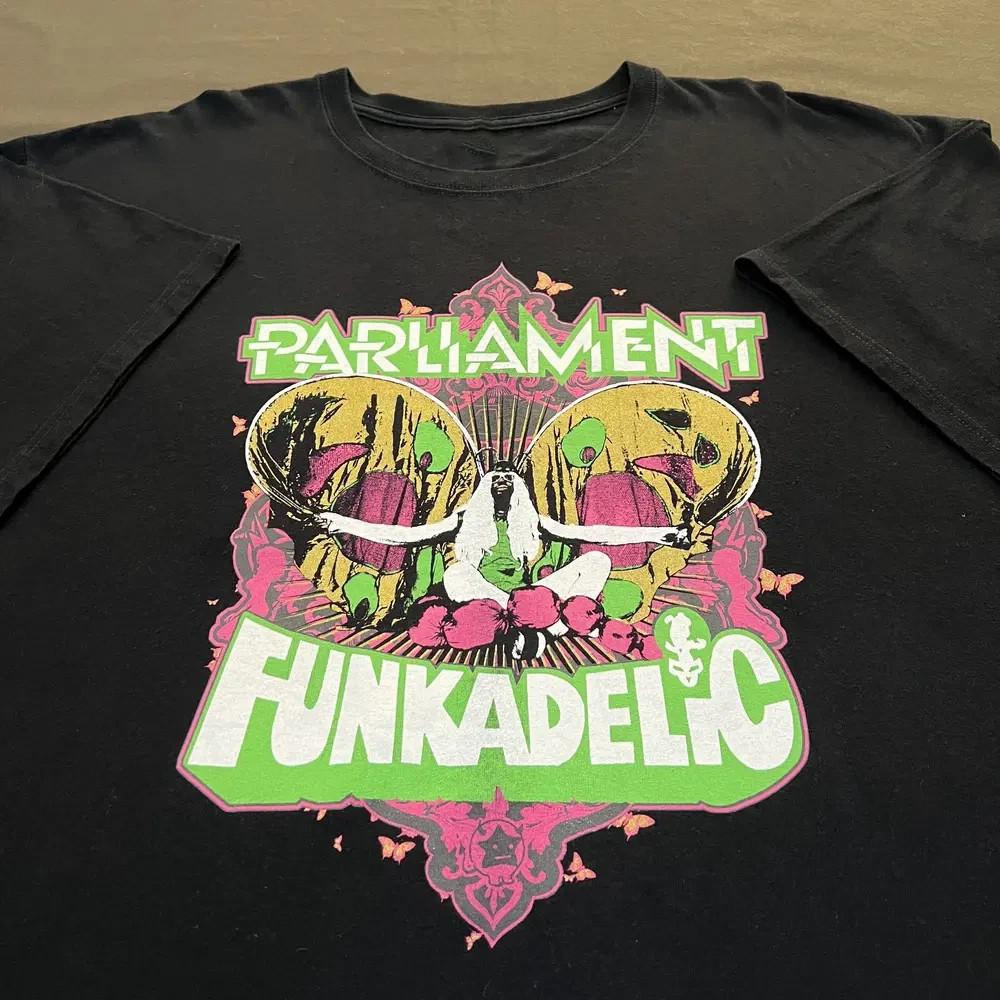 Funkadelic Parliament Band Подарок для фаната Черная футболка Полный размер S-5XL Унисекс футболка