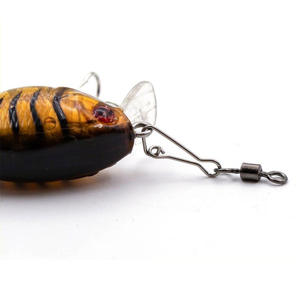 8 Word Loop Rolling Swivel Snap Bearing Tackle Tool New Swivels Tackle