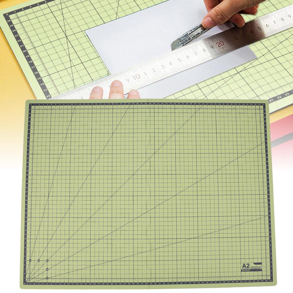 Portable Folding A2 Self Healing Cutting Mat Grid Line Paper Leather Fabric Crafts Carving