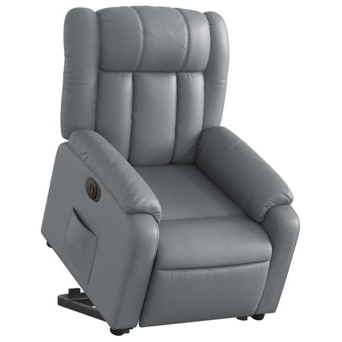 VidaXL Fauteuil Inclinable Électrique, Chaise de Relaxation avec Dossier, Siège avec Accoudoirs, Fauteuil TV de Salon, 3205281