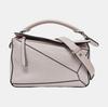 [Pre-Owned] Puzzle Patterned Leather Shoulder Bag - Good #1TCTGB3