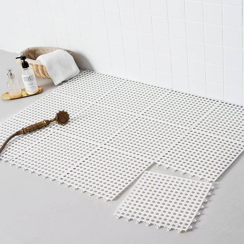 Bathroom Anti-Slip Full-Paved Splicing Mats – Thickened, Waterproof, and Anti-Fall for Toilets