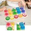 Sorting and Stacking Toys Shape Color Recognition Early Developmental Stacker Learning for