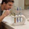 Держатель для зубных щеток 3D-печать Материал PLA Многослотовый Органайзер для хранения в ванной Нескользящая основа Органайзер для ванной