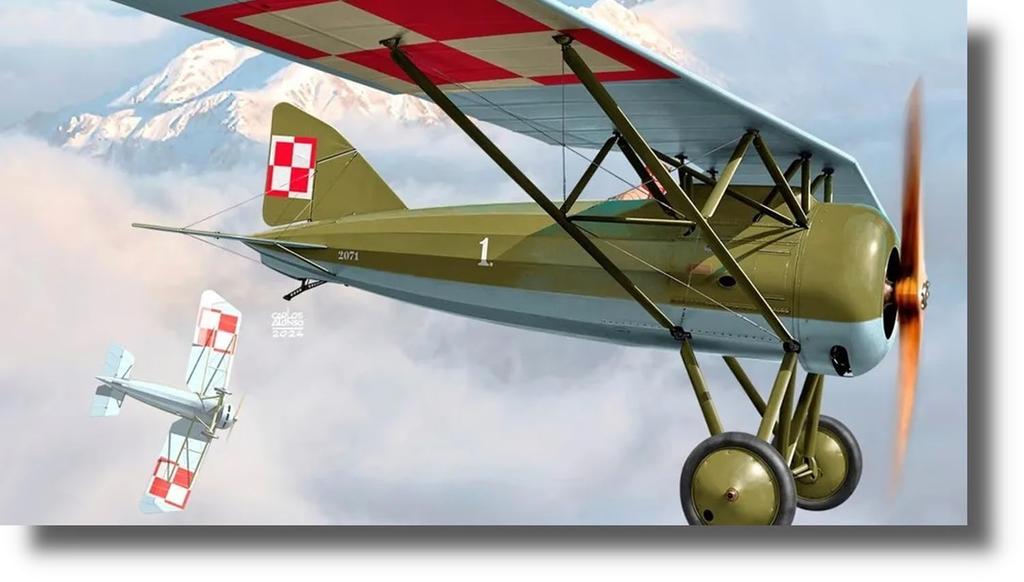 KP Model 1/72 Scale Polish Morane-Saulnier MoS30(AI) Plastic Model Kit KPM0456