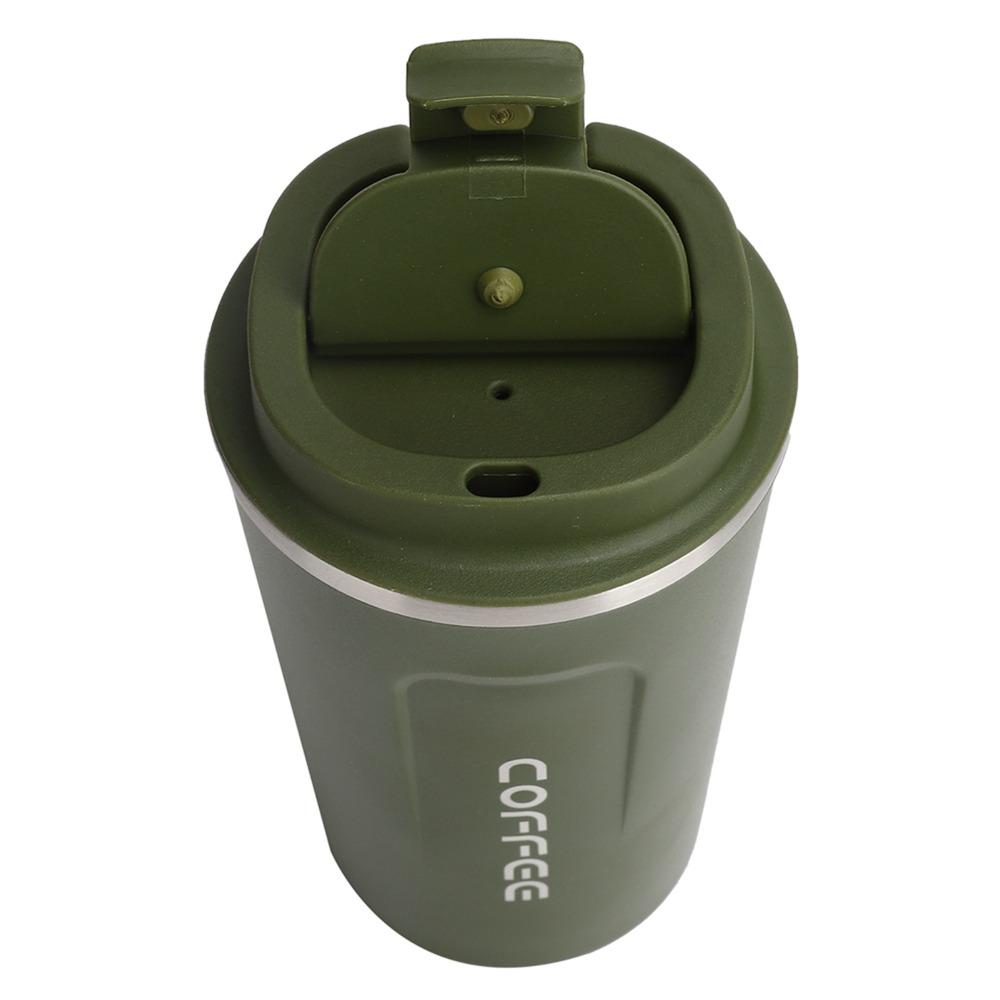 Leakproof Lid Vacuum Mug Vacuum Insulated Travel Mug Portable Coffee Cup  Hot Drinks