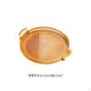 Round Serving Tray Cake Display Plate Versatile Easy to Clean Durability Fruit Food Storage