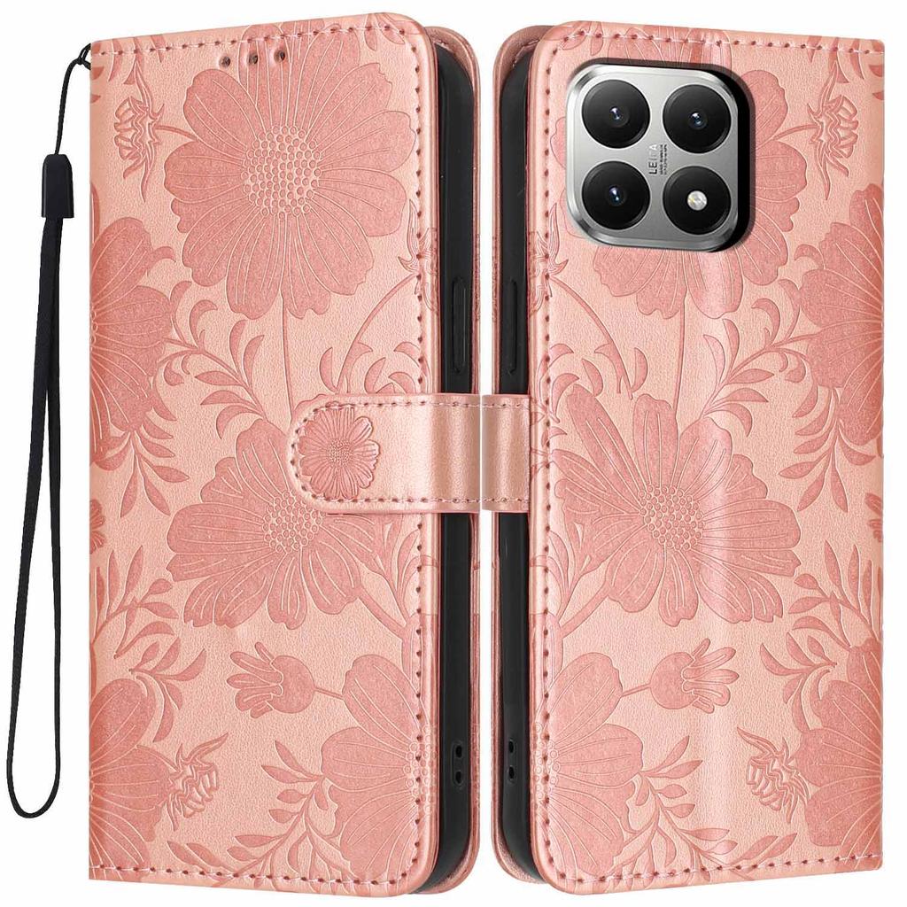 For Honor 400 Pro 5G (Global) Case Multi Card Slots Zipper Rhombus Leather Phone Cover with Wrist